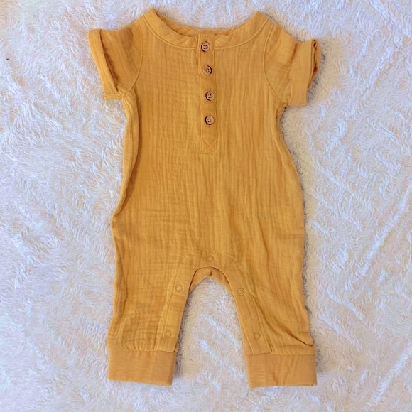NWT Muslin Cotton Romper - Picture 3 of 4